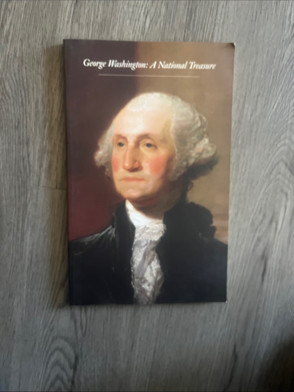 George Washington Portrait Wall Art - Brown and Black paperback!